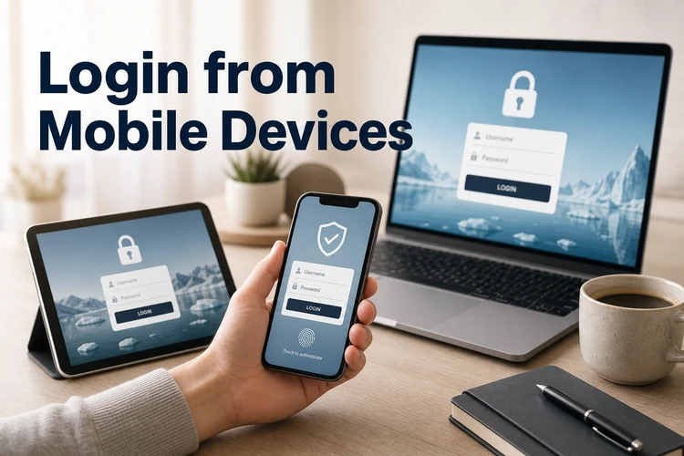 Login from Mobile Devices